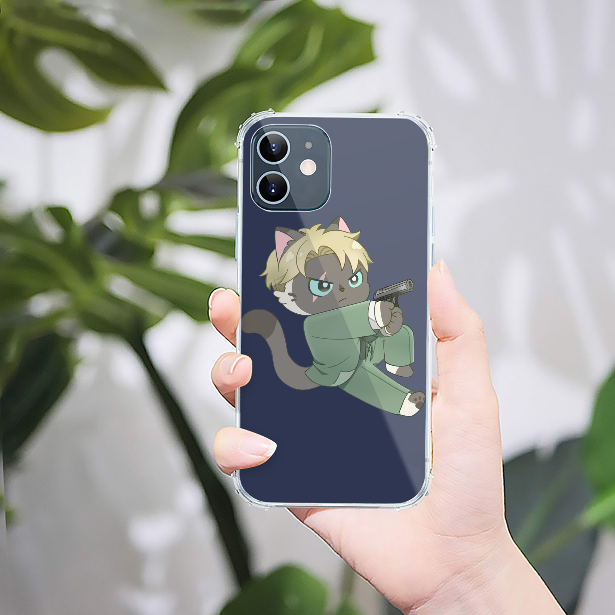 （画像用） SPY×FAMILY间谍家家酒 【iPhone 12シリーズ対応】透明スマホケース（クリアソフトケース）